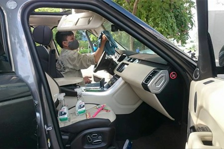 Dọn nội thất - khử mùi ô tô